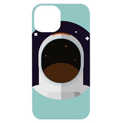 Astronaut Space Astronomy Universe Iphone 14 Black Uv Print Case by Sarkoni