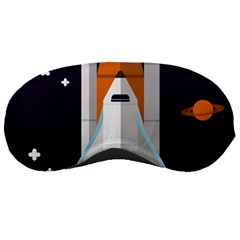 Rocket Space Universe Spaceship Sleep Mask