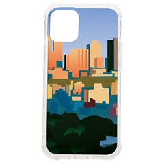 City Buildings Urban Dawn Iphone 12 Mini Tpu Uv Print Case	 by Sarkoni