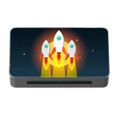 Rocket Take Off Missiles Cosmos Memory Card Reader With Cf by Sarkoni