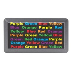 Red Yellow Blue Green Purple Memory Card Reader (mini)