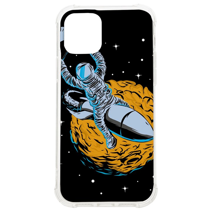 Astronaut Planet Space Science iPhone 12/12 Pro TPU UV Print Case