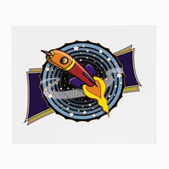 Rocket Space Clipart Illustrator Small Glasses Cloth