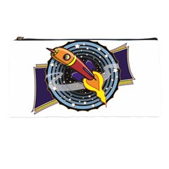 Rocket Space Clipart Illustrator Pencil Case