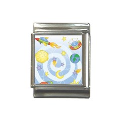 Science Fiction Outer Space Italian Charm (13mm)