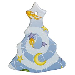 Science Fiction Outer Space Christmas Tree Ornament (two Sides)