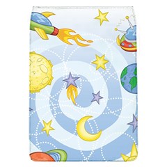 Science Fiction Outer Space Removable Flap Cover (l)