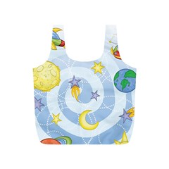 Science Fiction Outer Space Full Print Recycle Bag (s)