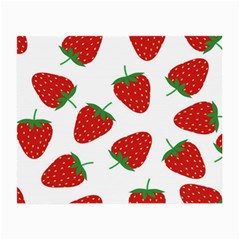 Seamless Pattern Fresh Strawberry Small Glasses Cloth (2 Sides)