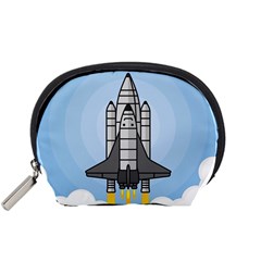 Rocket Shuttle Spaceship Science Accessory Pouch (small)