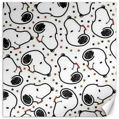 Dog Pattern Canvas 12  X 12 