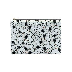 Dog Pattern Cosmetic Bag (medium)