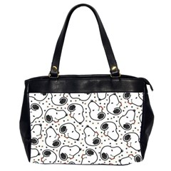 Dog Pattern Oversize Office Handbag (2 Sides)