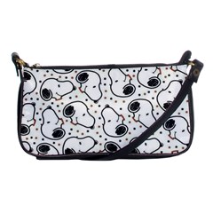 Dog Pattern Shoulder Clutch Bag