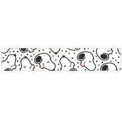 Dog Pattern Large Premium Plush Fleece Scarf 