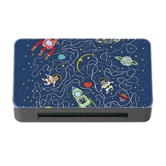 Cat Cosmos Cosmonaut Rocket Memory Card Reader With Cf