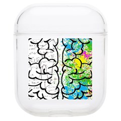 Brain Mind Psychology Idea Drawing Soft TPU AirPods 1/2 Case