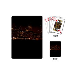 San Fransisco Usa California Water Playing Cards Single Design (mini) by Grandong