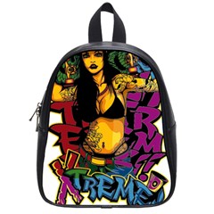 Xtreme Skateboard Graffiti School Bag (small)