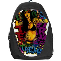 Xtreme Skateboard Graffiti Backpack Bag by Sarkoni