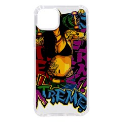 Xtreme Skateboard Graffiti Iphone 14 Plus Tpu Uv Print Case by Sarkoni