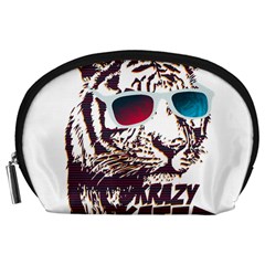 Krazy Katz 3d Tiger Roar Animal Accessory Pouch (large)