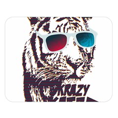 Krazy Katz 3d Tiger Roar Animal Two Sides Premium Plush Fleece Blanket (large)