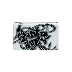 Hip Hop Music Drawing Art Graffiti Cosmetic Bag (small) by Sarkoni