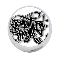 Hip Hop Music Drawing Art Graffiti 4-port Usb Hub (one Side)