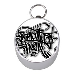 Hip Hop Music Drawing Art Graffiti Mini Silver Compasses