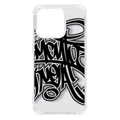 Hip Hop Music Drawing Art Graffiti Iphone 14 Pro Tpu Uv Print Case by Sarkoni