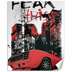 Cars City Fear This Poster Canvas 16  X 20 