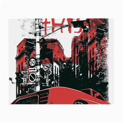 Cars City Fear This Poster Small Glasses Cloth (2 Sides)