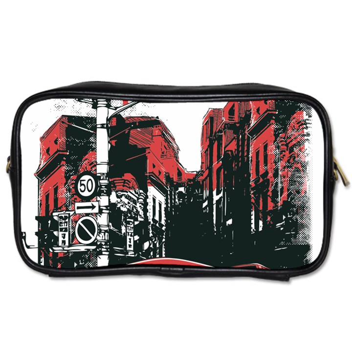 Cars City Fear This Poster Toiletries Bag (Two Sides)