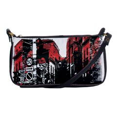 Cars City Fear This Poster Shoulder Clutch Bag