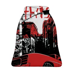 Cars City Fear This Poster Ornament (bell)