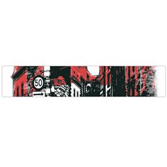 Cars City Fear This Poster Large Premium Plush Fleece Scarf 