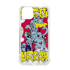 Fresh Urban Cartoon Monster Illustration Cartoon Character Text Iphone 11 Pro 5 8 Inch Tpu Uv Print Case by Sarkoni