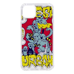 Fresh Urban Cartoon Monster Illustration Cartoon Character Text Iphone 14 Plus Tpu Uv Print Case by Sarkoni