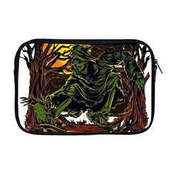 Grim Reaper Above Art  Monster Moon Letter Poster Apple Macbook Pro 17  Zipper Case