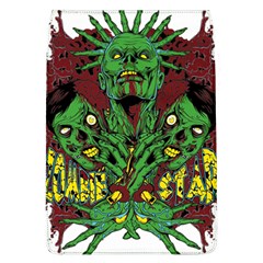 Zombie Star Monster Green Monster Removable Flap Cover (l)