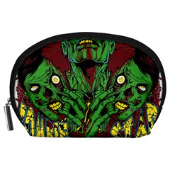 Zombie Star Monster Green Monster Accessory Pouch (large)