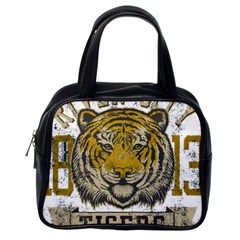 1813 River City Tigers Athletic Department Classic Handbag (one Side) by Sarkoni