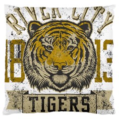 1813 River City Tigers Athletic Department Large Cushion Case (one Side)