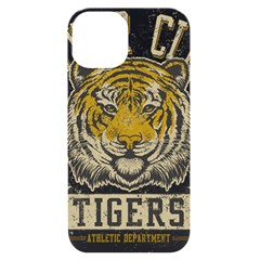 1813 River City Tigers Athletic Department Iphone 14 Black Uv Print Case by Sarkoni