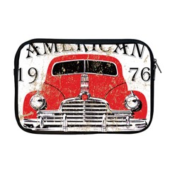 Perfect American Vintage Classic Car Signage Retro Style Apple Macbook Pro 17  Zipper Case