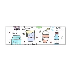 Drinks Cocktails Doodles Coffee Sticker (bumper) by Apen