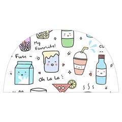 Drinks Cocktails Doodles Coffee Anti Scalding Pot Cap by Apen