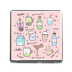 Drink Cocktail Doodle Coffee Memory Card Reader (square 5 Slot) by Apen