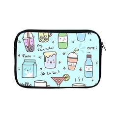 Drinks Cocktails Doodle Coffee Apple Ipad Mini Zipper Cases by Apen